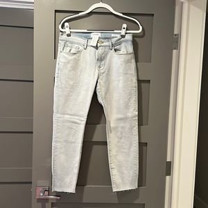 Frame light wash jeans